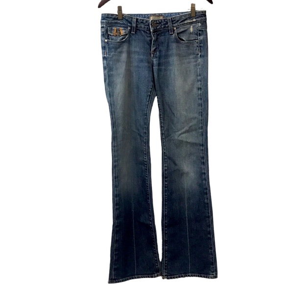PAIGE Denim - Paige 👖Premium Denim Blue Flare Leg Jeans size 6 (28)